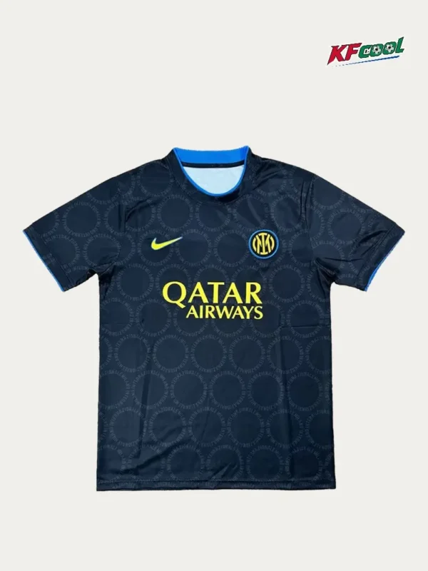 Inter Milan Black Training shirts 2627 Fans Version1 - KFCool – Football Jerseys & Soccer Kits Store