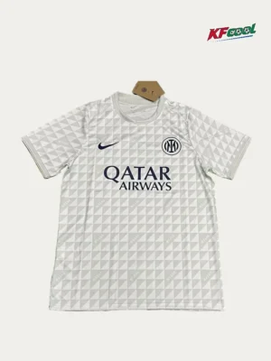 Inter Milan Grey White Training shirts 2627 Fans Version1 Inter Milan Grey White Training shirts 26/27 Fans Version