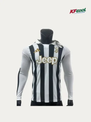 Juventus Home Long Sleeve Jersey 2627 Player Version1 Juventus Home Long Sleeve Jersey 26/27 Player Version