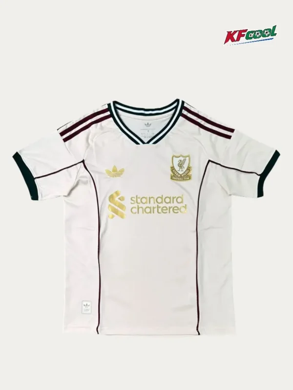Liverpool Beige Special Edition Training Shirts 2627 Fans Version1 - KFCool – Football Jerseys & Soccer Kits Store