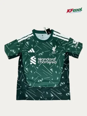 Liverpool Green Goalkeeper Jersey 2627 Fans Version1 Liverpool Green Goalkeeper Jersey 26/27 Fans Version