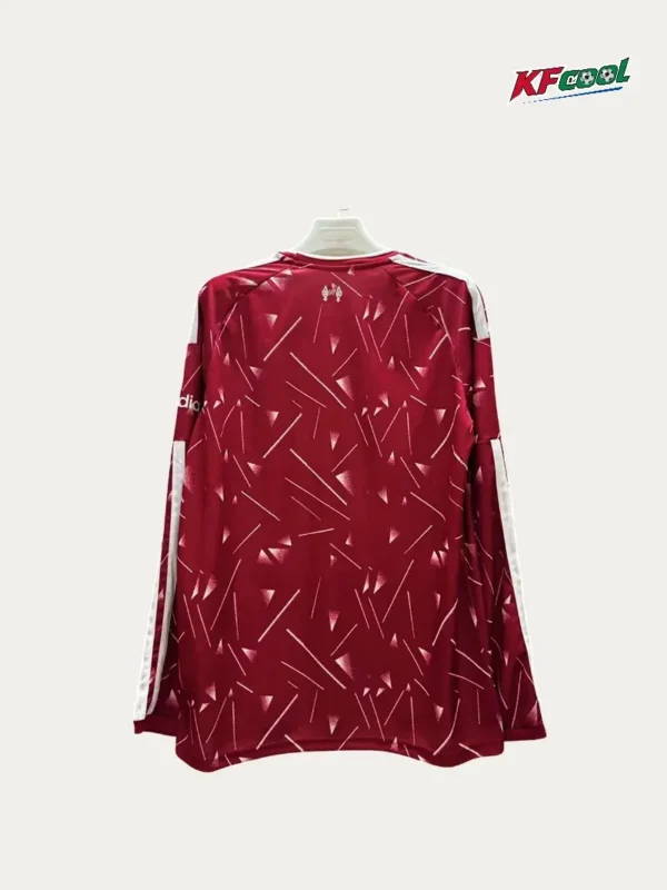 Liverpool Home Long Sleeve Jersey 2627 Fans Version2 - KFCool – Football Jerseys & Soccer Kits Store
