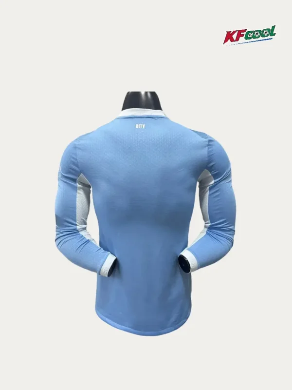 Manchester City Home Long Sleeve Jersey 2627 Player Version2 - KFCool – Football Jerseys & Soccer Kits Store