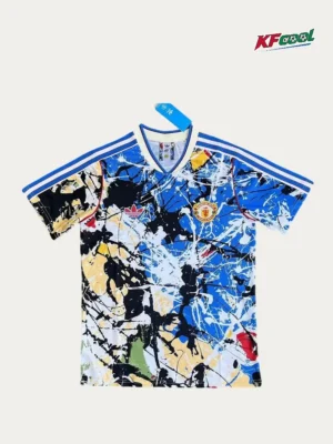 Manchester United Blue Joint Edition Training Shirts 2627 Fans Version1 Manchester United Blue Joint Edition Training Shirts 26/27 Fans Version