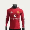 Manchester United Home Long Sleeve Jersey 2627 Player Version1 - KFCool – Football Jerseys & Soccer Kits Store