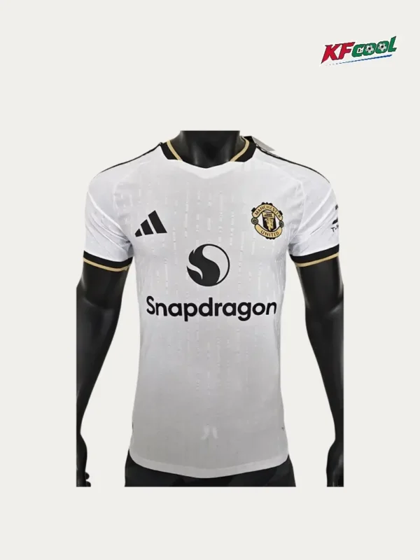 Manchester United White Jersey 2627 Player Version1 - KFCool – Football Jerseys & Soccer Kits Store