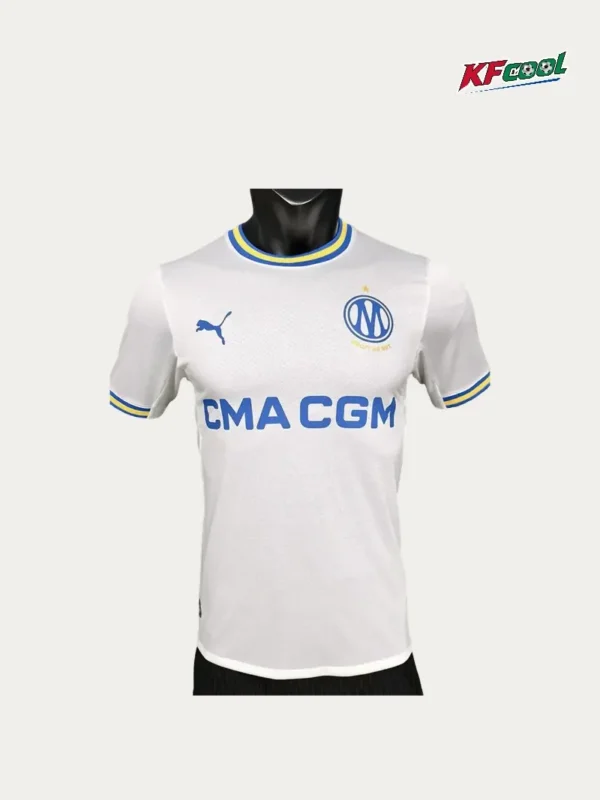 Marseille Home Jersey 2627 Player Version1 - KFCool – Football Jerseys & Soccer Kits Store