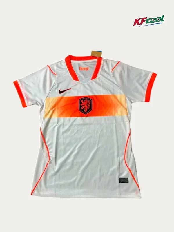 Netherlands Away Women Jersey 2627 Fans Version1 - KFCool – Football Jerseys & Soccer Kits Store