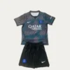 PSG Black Goalkeeper Kids kits 2627 Fans Version1 - KFCool – Football Jerseys & Soccer Kits Store