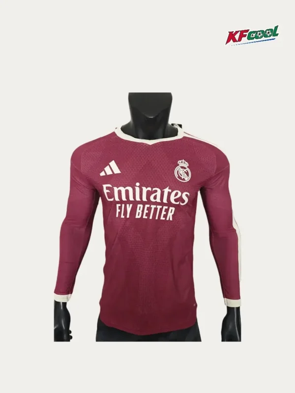 Real Madrid Third Long Sleeve Jersey 2627 Player Version1 - KFCool – Football Jerseys & Soccer Kits Store