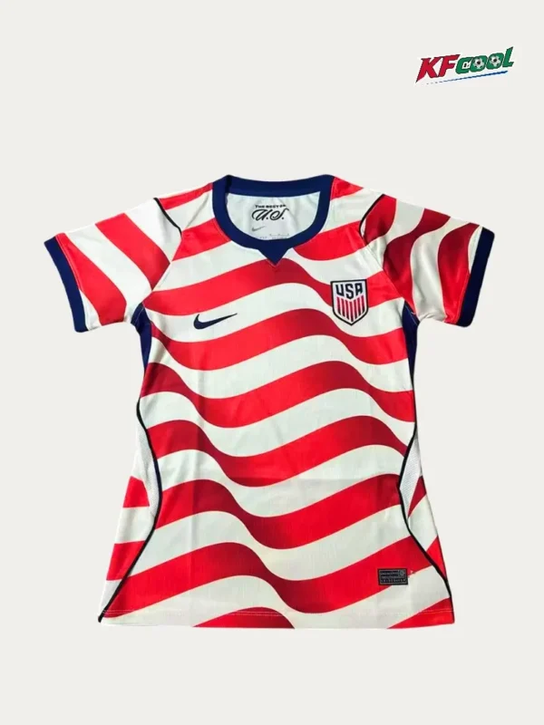 United States Home Women Jersey 2627 Fans Version1 - KFCool – Football Jerseys & Soccer Kits Store