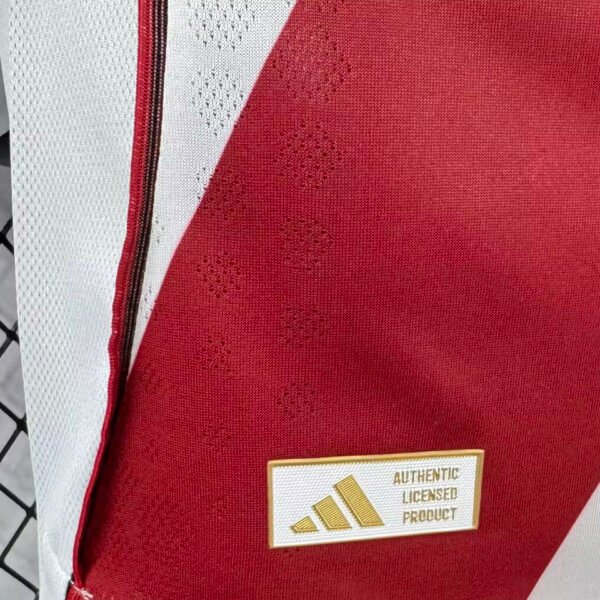2025/26 River Plate Home White Player Version Long Sleeve Jersey 长袖