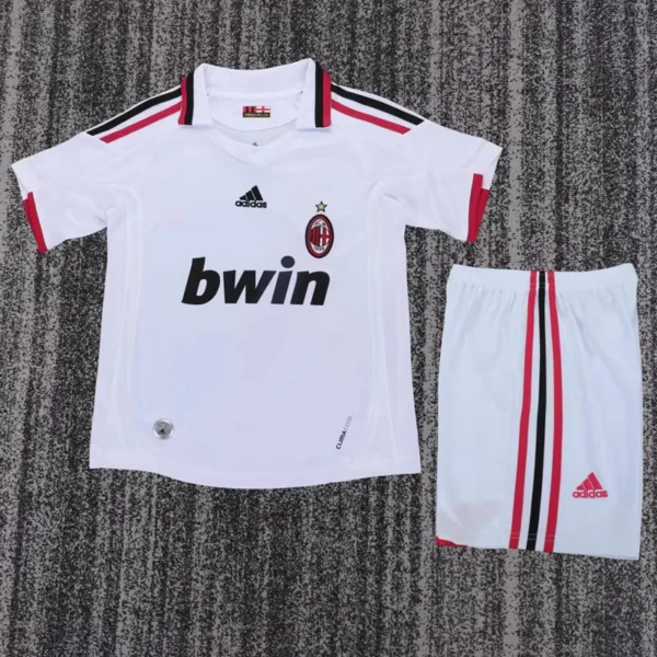 AC Milan 2009/10 Retro Away Kids Kit Fan Version - Front View AC Milan 2009/10 Retro Away Kids Kit Fan Version - Front View | KFCOOL