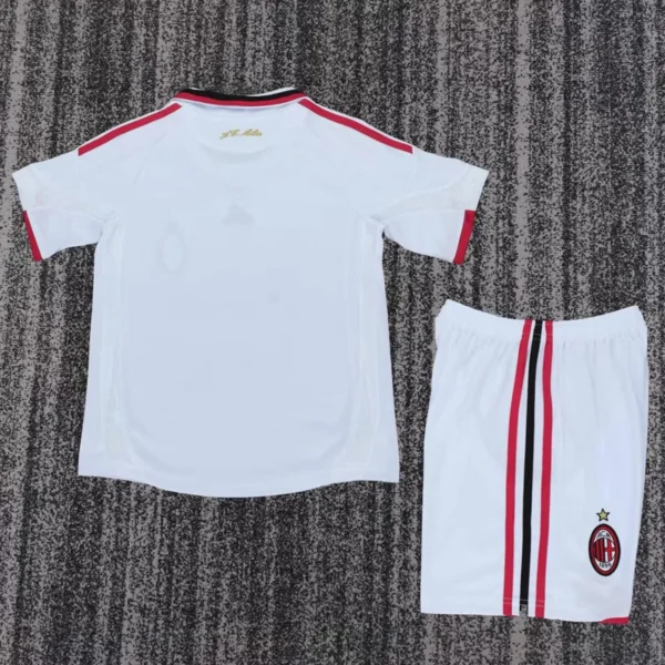 AC Milan 2009/10 Retro Away Kids Kit Fan Version - Back View AC Milan 2009/10 Retro Away Kids Kit Fan Version - Back View | KFCOOL