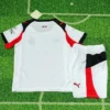 AC Milan 2025/26 Away Kids Kit Fan Version - Back View - KFCool – Football Jerseys & Soccer Kits Store AC Milan 2025/26 Away Kids Kit Fan Version - Back View | KFCOOL