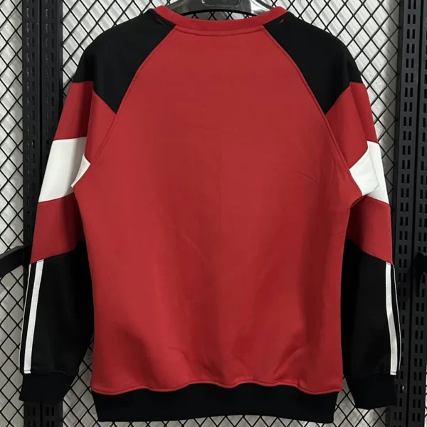 AC Milan 2025/26 Red Hoody - Back View | KFCOOL