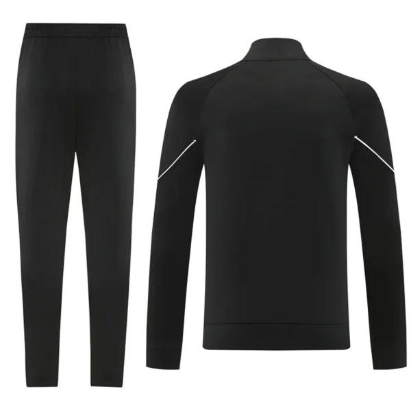 AC Milan 2025/26 Black Jacket Tracksuit - Back View - KFCool – Football Jerseys & Soccer Kits Store AC Milan 2025/26 Black Jacket Tracksuit - Back View | KFCOOL
