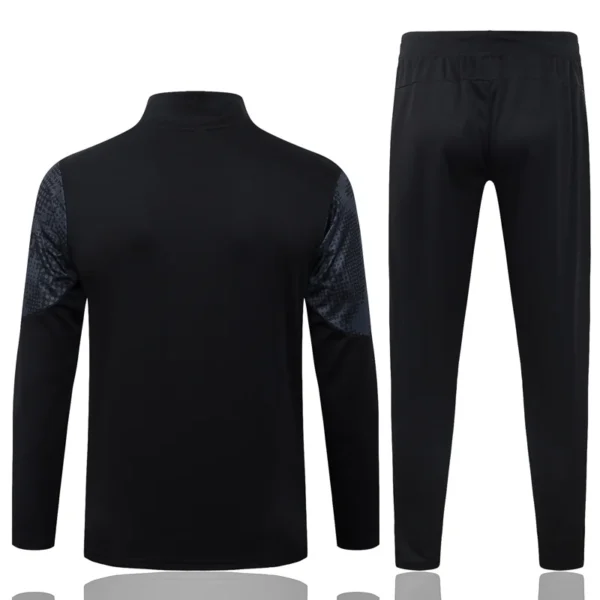 AC Milan 2025/26 Black Red Jacket Tracksuit - Back View - KFCool – Football Jerseys & Soccer Kits Store AC Milan 2025/26 Black Red Jacket Tracksuit - Back View | KFCOOL