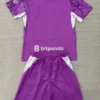 AC Milan 2026/27 Goalkeeper Purple Kids Kit Fan Version - Back View | KFCOOL