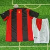 AC Milan 2026/27 Home Kids Kit Fan Version - Back View - KFCool – Football Jerseys & Soccer Kits Store AC Milan 2026/27 Home Kids Kit Fan Version - Back View | KFCOOL