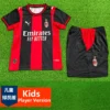 AC Milan 2026/27 Home Kids Kit Player Version - Front View - KFCool – Football Jerseys & Soccer Kits Store AC Milan 2026/27 Home Kids Kit Player Version - Front View | KFCOOL