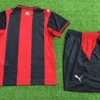 AC Milan 2026/27 Home Kids Kit Player Version - Detail View 3 - KFCool – Football Jerseys & Soccer Kits Store AC Milan 2026/27 Home Kids Kit Player Version - Detail View 3 | KFCOOL