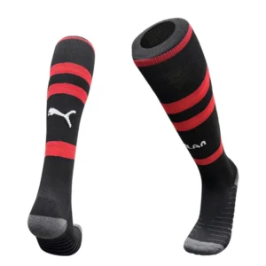AC Milan 2026/27 Home Socks - Front View | KFCOOL