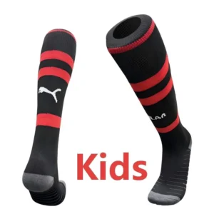 AC Milan 2026/27 Home Socks - Front View | KFCOOL