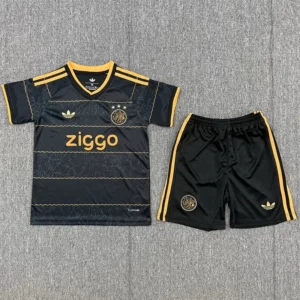 Ajax 2026/27 Away Kids Kit Fan Version - Front View | KFCOOL