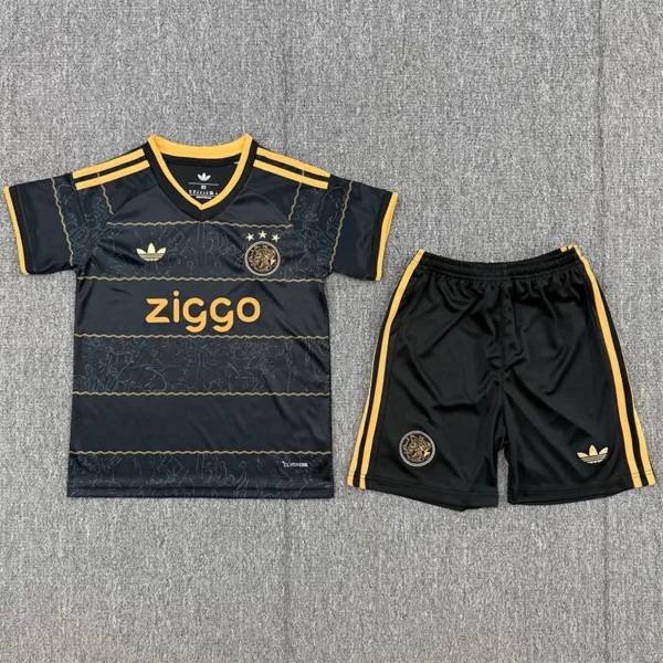 Ajax 2026/27 Away Kids Kit Fan Version - Front View | KFCOOL