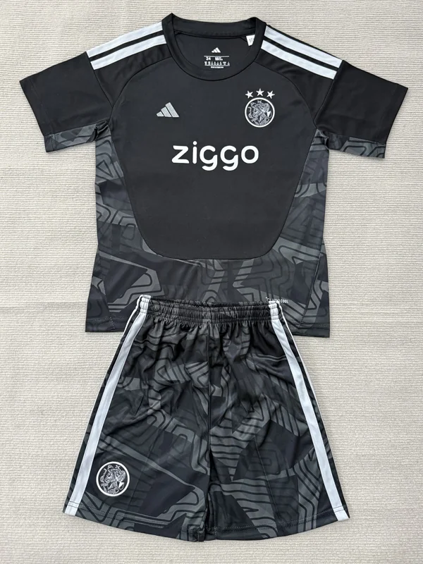 Ajax 2026/27 Goalkeeper Kids Kit Fan Version - Front View | KFCOOL