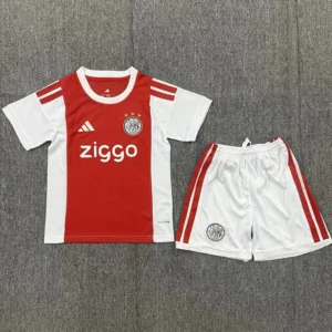 Ajax 2026/27 Home Kids Kit Fan Version - Front View | KFCOOL