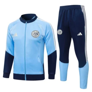 Ajax 2026/27 Sky Blue Jacket Tracksuit - Front View | KFCOOL