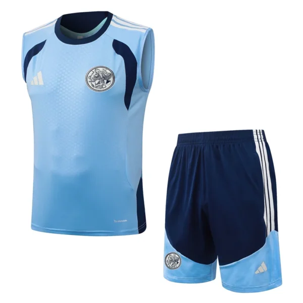 Ajax 2026/27 Sleeveless Shorts - Front View Ajax 2026/27 Sleeveless Shorts - Front View | KFCOOL