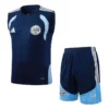 Ajax 2026/27 Royal Blue Sleeveless Shorts - Front View | KFCOOL