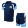 Ajax 2026/27 Royal Blue Training Short Suit - Front View | KFCOOL