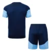 Ajax 2026/27 Royal Blue Training Short Suit - Back View | KFCOOL