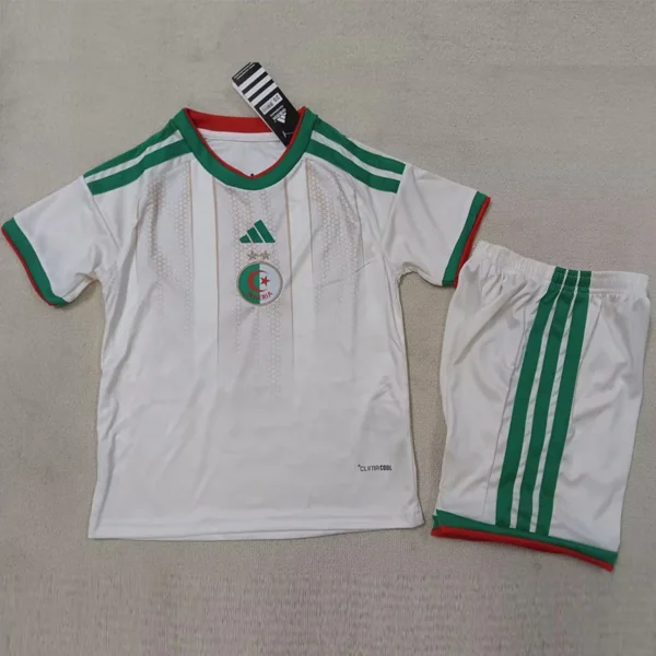 Algeria 2026/27 Home Kids Kit Fan Version - Front View | KFCOOL