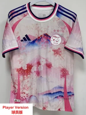 Algeria 2026/27 Pink Special Edition Training Shirt Player Version - Front View | KFCOOL