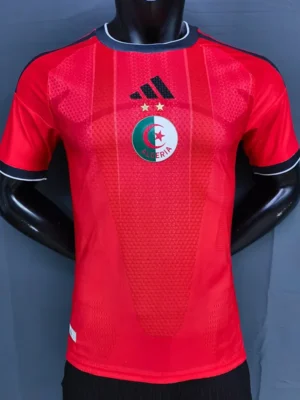 Algeria 2026/27 Red Special Edition Training Shirt Player Version - Front View | KFCOOL