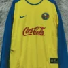 Club America 2003/04 Retro Home Long Sleeve Jersey Fan Version - Front View | KFCOOL