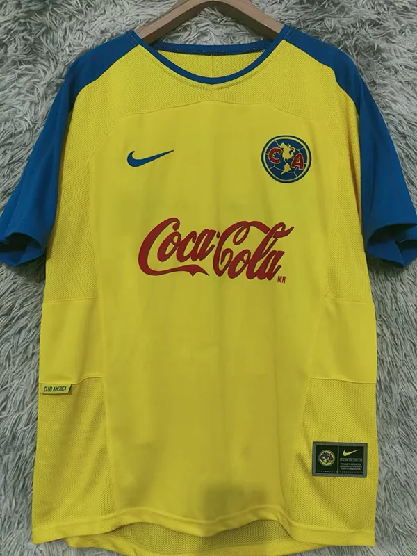 Club America 2003/04 Retro Home Jersey Fan Version - Front View | KFCOOL