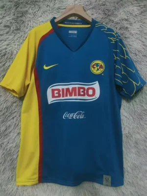 Club America 2007/08 Retro Away Jersey Fan Version - Front View | KFCOOL