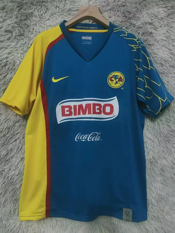 Club America 2007/08 Retro Away Jersey Fan Version - Front View | KFCOOL