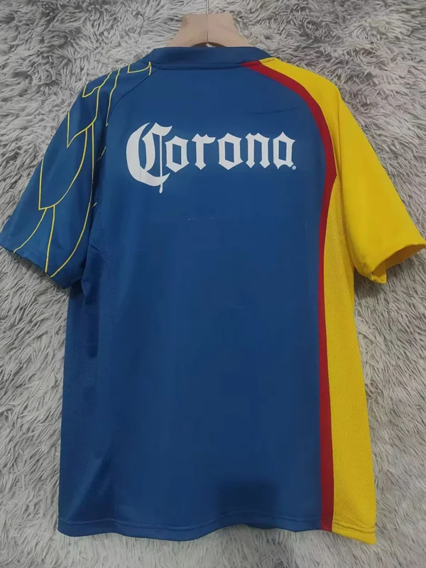Club America 2007/08 Retro Away Jersey Fan Version - Back View | KFCOOL