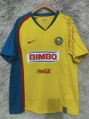 Club America 2007/08 Retro Home Jersey Fan Version - Front View | KFCOOL