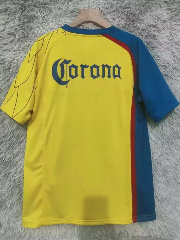 Club America 2007/08 Retro Home Jersey Fan Version - Back View | KFCOOL