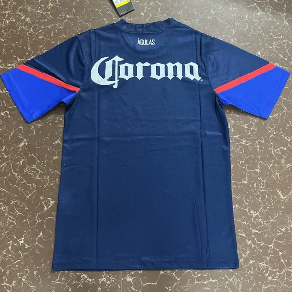 Club America 2012/13 Retro Away Jersey Fan Version - Back View | KFCOOL
