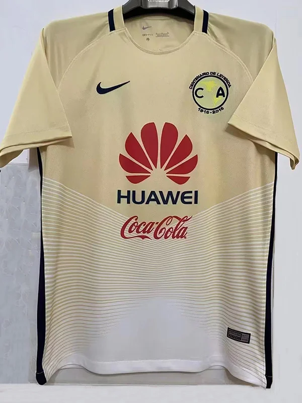 Club America 2016/17 Home Jersey Fan Version - Front View | KFCOOL