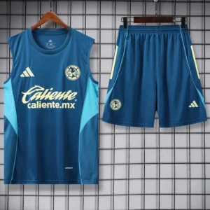 Club America 2025/26 Sleeveless Shorts - Front View Club America 2025/26 Sleeveless Shorts - Front View | KFCOOL